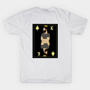 Playing black card King T-Shirt